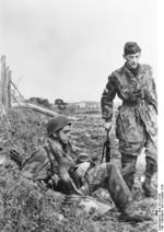German paratroopers at Nettuno, Italy, Feb 1944