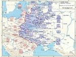 Map depicting Operation Bagration, 22 Jun-19 Aug 1944