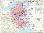 Map of Operation Barbarossa, 22 Jun to 25 Aug 1941