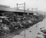 Tokyo, Japan in ruins, post-war