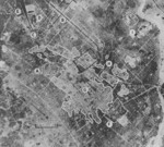 Nagoya, Japan after American aerial bombing, Jun 1945