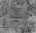 American analysis of bombing damage upon the areas of Tokyo, Japan east of the Sumida River, 1945