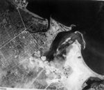 Oita, Japan under aerial attack, Jul 1945