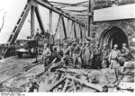 Americans at the Remagen Bridge, Germany, 8-10 Mar 1945
