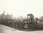 A German town in ruins, 1945