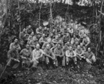 US 1st Marine Division staff at Guadalcanal, Solomon Islands, Aug 1942