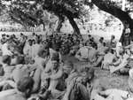American soldiers resting during the Bataan death march, May 1942, photo 3 of 3