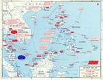 Map showing Japanese offensives in Dec 1941