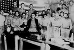 American prisoners of war celebrated American Independence Day in Casisange prison camp at Malaybalay, Mindanao, against Japanese regulations, 4 Jul 1942