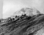 US Marines fighting on Iwo Jima, Japan, 19 Feb 1945