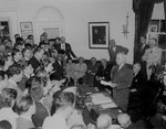 Harry Truman announcing Japan