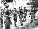 Lieutenant General Masao Baba en route to the official surrender ceremony, Labuan, Borneo, 10 Sep 1945, photo 2 of 3