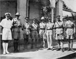 British and South Africa officers at Diego-Suárez, Madagascar, mid-May 1942