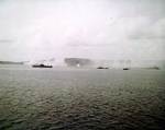 Naval bombardment on Guam, circa 15-20 Jun 1944