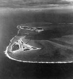 Aerial photograph of Midway Atoll, 24 Nov 1941