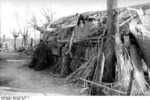 Camouflaged Panzer V Panther tank, Cassino, Italy, Apr-May 1944
