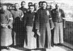 Inauguration ceremony of the Chinese collaborationist Nanjing Autonomous Commission, China, 1 Jan 1938, photo 1 of 2