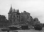 Courseulles-sur-Mer in ruins, France, Jun 1944