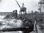 Remains of destroyers Cassin and Downes, 10 Dec 1941