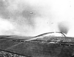 Two Japanese Navy Type 99 Carrier Bombers flew near First Lieutenant Karl T. Barthelmess
