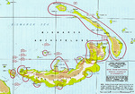Map noting Japanese dispositions at New Britain, Bismarck Archipelago, 30 Nov 1943