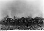 Smoke rising from various districts of Stalingrad, Russia, Oct 1942, photo 1 of 5