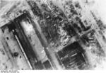 Aerial view of Stalingrad from a German bomber, Russia, Nov 1942
