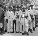 Finnish officers near the Kollaa River, Finland, 1939-1940