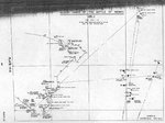 Action chart of Battle of Midway, plate 13-2 of Captain Yasuji Watanabe