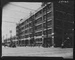 A building in the Lockheed Aircraft Corporation complex in Burbank, California, United States, 1940s