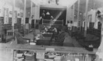 Interior of the library at USMC base at Quantico, Virginia, United States, circa 1929