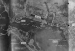 US Navy reconnaissance photo of Takao (now Kaohsiung) harbor, Taiwan, photo 2 of 2; photo taken before Feb 1945