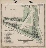 Map of Wake Island, 6 Oct 1943