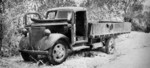 Japanese Army truck, possibly a Toyota G1-series vehicle, circa late 1930s or early 1940s