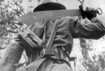 Chinese soldier with a great sword (da dao), 1930s