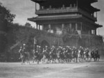 US Marine horsemen of American Legation Guard, Beiping, China, circa 1936