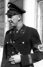 Oberscharführer of the Leibstandarte SS Adolf Hitler at Berghof, Berchtesgaden, Germany, 13 Jun 1937