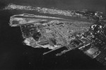 Aerial view of Naval Air Station Isla Grande, San Juan, Puerto Rico, as it appeared in the Jun 1947 edition of the 