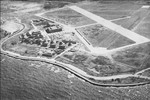 Aerial view of Naval Air Station New Orleans, Louisiana, United States, as it appeared in the Aug 1947 edition of the 