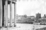 Ruins in Kaliningrad, Russia (formerly Königsberg, Germany), circa late 1940s or early 1950s