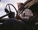 US Marine truck driver, New River, North Carolina, United States, May 1942, photo 1 of 2