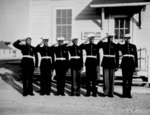 African-American US Marines in dress uniform, circa May 1943