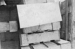 Crates of artwork from Polish National Museum in Kraków, Poland made ready to be transported to Germany, date unknown
