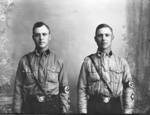 Portrait of two German NSKK members, 1936