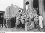 German Nazi Party members in Dongshan district of Guangzhou, Guangdong, China, circa 1930s