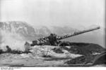 German coastal artillery in Lapland, Finland, 1942-1943