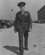 John Basilone at US Marine Corps headquarters, Washington DC, United States, Sep 1943