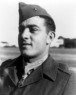 Basilone, recipient of the Medal of Honor, May 1943
