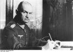 Blaskowitz at his desk, circa 1944