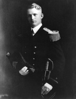 Portrait of Ensign Burke, Los Angeles, California, United States, fall 1923